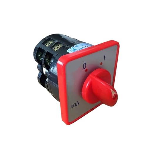 ElectronicSwitch 40A 7.5kw 380V 2 Pole Two Position Rotary Cam Changeover Switch Red HZ5-40/7.5 L02 ElectronicSwitch 40A 7.5kw 380V 2 Pole Two Position Rotary Cam Changeover Switch Red HZ5-40/7.5 L02 von RVBLRDSE
