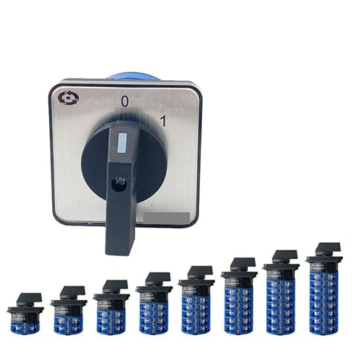 ElectronicSwitch OFF-ON Two Positions LW26 32A 3Poles 12 Terminals Changeover Cam Switch Rotary Selector LW28-32 YMW26 von RVBLRDSE