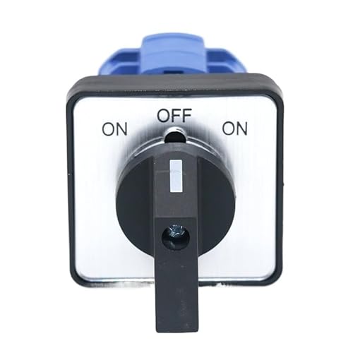 ElectronicSwitch SZW26/LW26-20 20A ON OFF ON 3-Gears 2 Phase 660V AC Self-locking Manual Selected Cam Switch 64x64mm Panel Size ElectronicSwitch SZW26/LW26-20 20A ON OFF ON 3-Gears 2 Phase 660V AC Self-locking Manual Selected Cam Switch 64x64mm Panel Size von RVBLRDSE