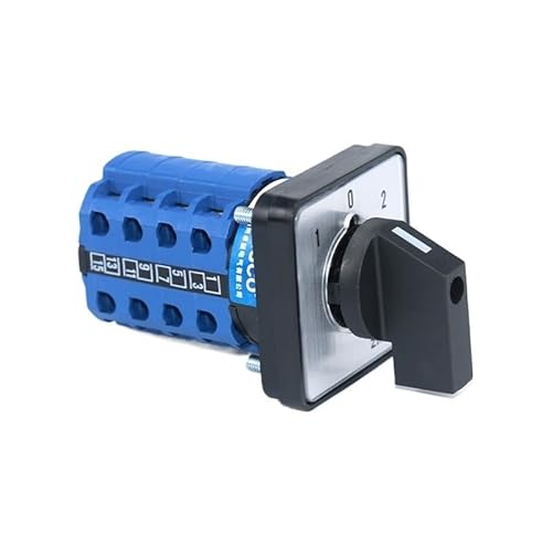 ElectronicSwitch SZW26/LW26-20 LW28-20 D404.4 ON-OFF-ON Manual Power Cut Off Cam Selector LW39B Switch On 20A 660V 48x48mm ElectronicSwitch SZW26/LW26-20 LW28-20 D404.4 ON-OFF-ON Manual Power Cut Off Cam Selector LW39B Switch On 20A 660V 48x48mm von RVBLRDSE