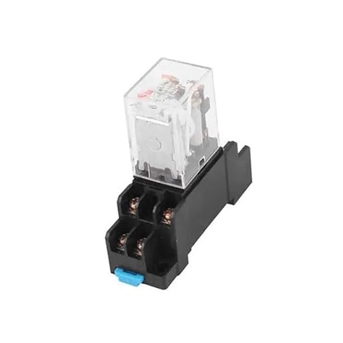 JQX-13FL AC 12V Coil 8 Screw Terminals DPDT 35mm DIN Rail Power Relay w Socket Control Relays JQX-13FL AC 12V Coil 8 Screw Terminals DPDT 35mm DIN Rail Power Relay w Socket Control Relays von RVBLRDSE