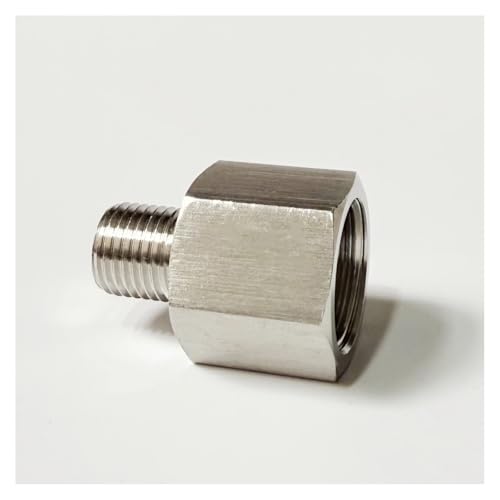 RVBLRDSE M22x1.5 Female to 1/2" BSPP Male 304 Stainless Steel High Pressure Pipe Fitting Adapter Connector von RVBLRDSE
