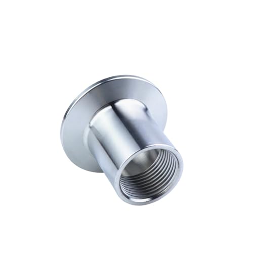 RVBLRDSE SS304 Tri clamp Female Adapter Stainless Steel Clamp 3/4" BSPT Female Thread Ferrule OD 40MM von RVBLRDSE