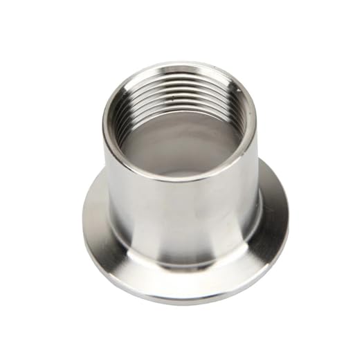 Stainless Steel Female Threaded Connectors Tri Clamp 50.5mm Flange Connection 3/8" von RVBLRDSE