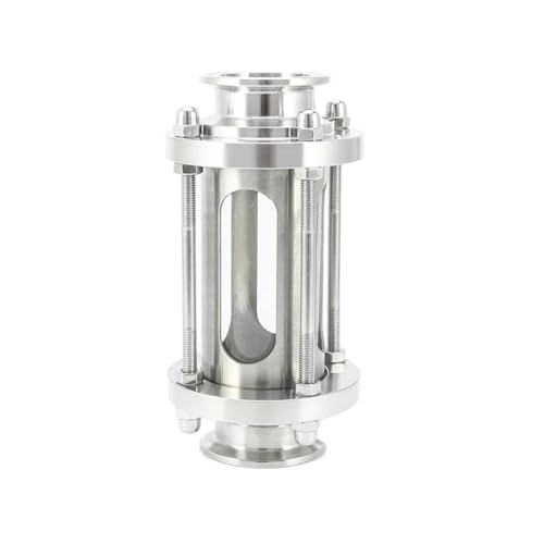 With Cover Fit 25mm Tube OD x 1.5" Tri Clamp Homebrew Diopter Flow Sight Glass SUS304 Stainless von RVBLRDSE