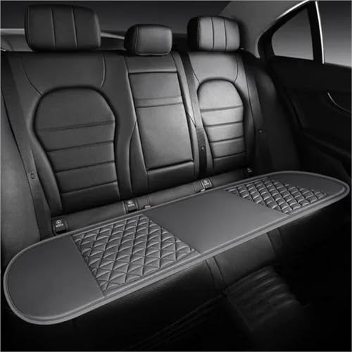 RVEVFBKBAL Auto Atmungsaktiver Stoff-Autositzbezug Universal-Autositzkissen(Gray long pad) von RVEVFBKBAL
