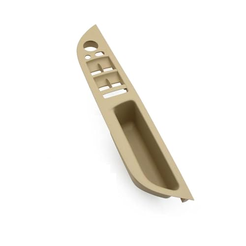 RVEVFBKBAL Auto Auto Innenraum Türgriff Armlehne Verkleidung Verkleidung Abdeckung 51416983703 Für 5er E60 E61 2006-2010(Rechtslenker Beige) von RVEVFBKBAL