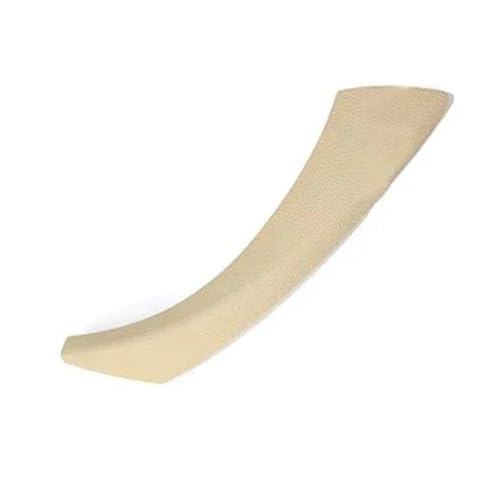 RVEVFBKBAL Auto Für 3er E90 E91 E92 316 318 320 325 328i 2005-2012 Auto Innenraum Links Rechts Tür Innengriff Panel Pull Trim Cover(Beige-Left-Cover) von RVEVFBKBAL