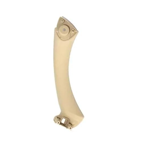 RVEVFBKBAL Auto Für 3er E90 E91 E92 316 318 320 325 328i 2005-2012 Auto Innenraum Links Rechts Tür Innengriff Panel Pull Trim Cover(Beige-Left-Inside) von RVEVFBKBAL