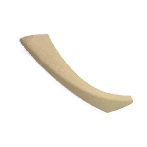 RVEVFBKBAL Auto Für 3er E90 E91 E92 316 318 320 325 328i 2005-2012 Auto Innenraum Links Rechts Tür Innengriff Panel Pull Trim Cover(Beige-Right-Cover) von RVEVFBKBAL