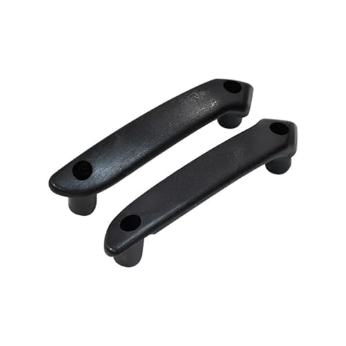 RVEVFBKBAL Auto Für Seat Für Arosa 1997-2005 Türinnengriffe Links Rechts Schwarz Oder Weiß(2 Stück schwarz) von RVEVFBKBAL