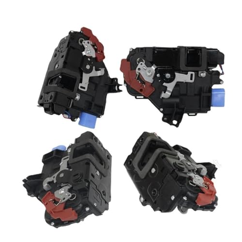 RVEVFBKBAL Auto Für Skoda Für Octavia 1Z 2004-2008 Türschloss-Riegelantrieb 3D1837015AB 3D1837016 7L0839016 7L0839015 7L0839015A(4 STK.) von RVEVFBKBAL