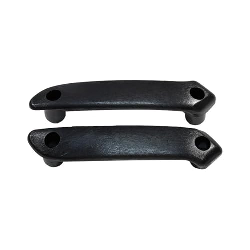 RVEVFBKBAL Auto Für VW Für Lupo 1999-2006 Türinnengriffe Links Rechts Schwarz Oder Weiß(2 STÜCK SCHWARZ) von RVEVFBKBAL