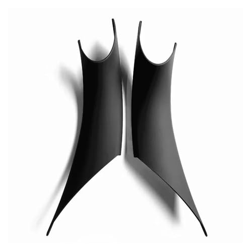 RVEVFBKBAL Auto Vorne Hinten Auto Innere Türgriff Pull Cover Für 3 4er F30 F31 F32 F33 F34 F36 F80 F82 2012-2019(Black Rear 2 pcs) von RVEVFBKBAL