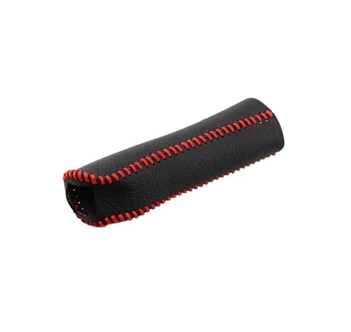 RVEVFBKBAL Für Focus 2 3 Für Fiesta MK2 MK3 Für Mondeo MK4 Für Fusion Auto Getriebe Handbremsabdeckung Handbremsgriffe(rote Linie) von RVEVFBKBAL