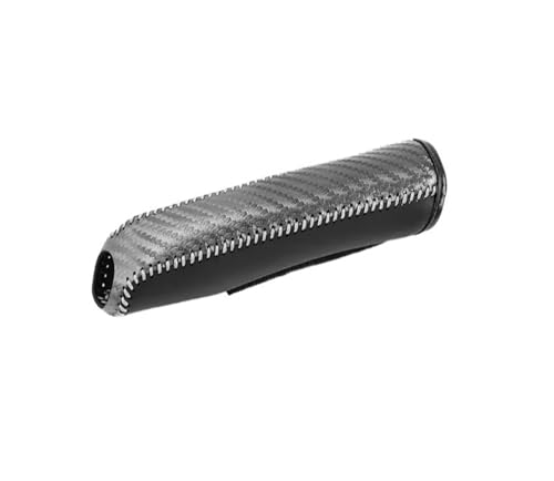 RVEVFBKBAL Für VW Für Golf 4 5 6 Für B5 B6 B7 Auto Getriebe Handbremsabdeckung Handbremsgriffe(Weiß) von RVEVFBKBAL
