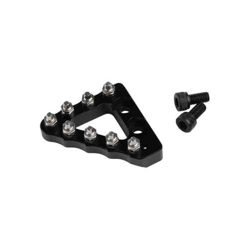 RVEVFBKBAL Motorrad Fußrasten Motorrad Hinterradbremspedalplatte Schalthebelspitze Für Beta 125 200 250 300 350 390 400 430 450 RR RS RRS 2T 4T(Schwarz) von RVEVFBKBAL