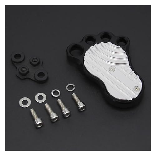 RVEVFBKBAL Motorrad Fußrasten Motorrad Modifikationszubehör Für Monkey 125 MSX125 Für GROM DAX125 Big Foot Bremspedal Abdeckungsteile(A) von RVEVFBKBAL