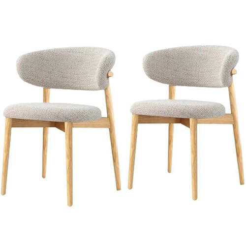 Metall-Esszimmerstuhl 2er-Set,Moderner Stoff gepolsterter Küchen-Beistellstuhl,Geschwungene Rückenlehne,Mit Metallbeinen,Verstellbarer Fußstütze,Ergonomisch,Geeignet Für Wohnzimmer,Küche Original wood Metall-Esszimmerstuhl 2er-Set,Moderner Stoff gepolsterter Küchen-Beistellstuhl,Geschwungene Rückenlehne,Mit Metallbeinen,Verstellbarer Fußstütze,Ergonomisch,Geeignet Für Wohnzimmer,Küche Original wood von RVGVPMAMTZ