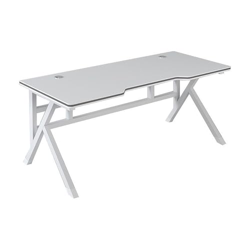 RVGVPMAMTZ Computertisch, Ergonomischer Gaming-Schreibtisch, K-förmiger Gaming-Schreibtisch, PC-Gaming-Workstation, Home-Office-Schreibtisch, platzsparend, einfach aufzubauen White,80 * 50 RVGVPMAMTZ Computertisch, Ergonomischer Gaming-Schreibtisch, K-förmiger Gaming-Schreibtisch, PC-Gaming-Workstation, Home-Office-Schreibtisch, platzsparend, einfach aufzubauen White,80 * 50 von RVGVPMAMTZ