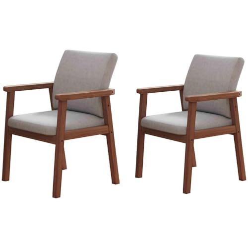 RVGVPMAMTZ Dekorative Stühle im Mid-Century Modern-Stil, 2er-Set, Sessel, Polsterstühle, Esszimmerstühle aus Massivholz, Leinenstoff, geeignet für Küchen, Cafés und Wohnzimmer 3 RVGVPMAMTZ Dekorative Stühle im Mid-Century Modern-Stil, 2er-Set, Sessel, Polsterstühle, Esszimmerstühle aus Massivholz, Leinenstoff, geeignet für Küchen, Cafés und Wohnzimmer 3 von RVGVPMAMTZ