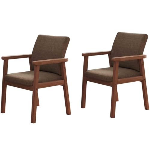 RVGVPMAMTZ Dekorative Stühle im Mid-Century Modern-Stil, 2er-Set, Sessel, Polsterstühle, Esszimmerstühle aus Massivholz, Leinenstoff, geeignet für Küchen, Cafés und Wohnzimmer 4 RVGVPMAMTZ Dekorative Stühle im Mid-Century Modern-Stil, 2er-Set, Sessel, Polsterstühle, Esszimmerstühle aus Massivholz, Leinenstoff, geeignet für Küchen, Cafés und Wohnzimmer 4 von RVGVPMAMTZ