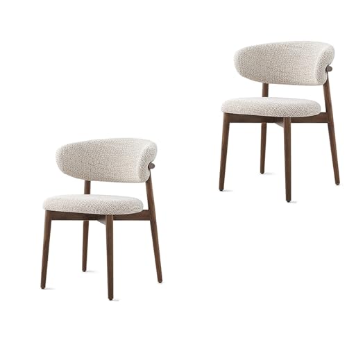 RVGVPMAMTZ Moderner Esszimmerstuhl aus Massivholz,Gebogene Rückenlehne,ergonomisch gepolsterter Sitz,Beine aus Naturholz,verstellbare rutschfeste Fußpolster,geeignet für Küche,Wohnzimmer (2er-Set) 1 RVGVPMAMTZ Moderner Esszimmerstuhl aus Massivholz,Gebogene Rückenlehne,ergonomisch gepolsterter Sitz,Beine aus Naturholz,verstellbare rutschfeste Fußpolster,geeignet für Küche,Wohnzimmer (2er-Set) 1 von RVGVPMAMTZ
