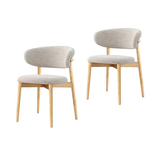 RVGVPMAMTZ Moderner Esszimmerstuhl aus Massivholz,Gebogene Rückenlehne,ergonomisch gepolsterter Sitz,Beine aus Naturholz,verstellbare rutschfeste Fußpolster,geeignet für Küche,Wohnzimmer (2er-Set) 3 RVGVPMAMTZ Moderner Esszimmerstuhl aus Massivholz,Gebogene Rückenlehne,ergonomisch gepolsterter Sitz,Beine aus Naturholz,verstellbare rutschfeste Fußpolster,geeignet für Küche,Wohnzimmer (2er-Set) 3 von RVGVPMAMTZ