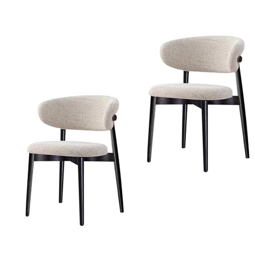 RVGVPMAMTZ Moderner Esszimmerstuhl aus Massivholz,Gebogene Rückenlehne,ergonomisch gepolsterter Sitz,Beine aus Naturholz,verstellbare rutschfeste Fußpolster,geeignet für Küche,Wohnzimmer (2er-Set) 2 RVGVPMAMTZ Moderner Esszimmerstuhl aus Massivholz,Gebogene Rückenlehne,ergonomisch gepolsterter Sitz,Beine aus Naturholz,verstellbare rutschfeste Fußpolster,geeignet für Küche,Wohnzimmer (2er-Set) 2 von RVGVPMAMTZ