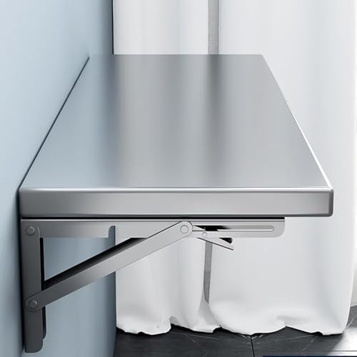 RVGVPMAMTZ Wandklapptisch, Wandregal, klappbares Wandregal aus Edelstahl 304 | Klappregale für Küchen, Esszimmer, Waschküchen und Hauswirtschaftsräume 60cm,30cm RVGVPMAMTZ Wandklapptisch, Wandregal, klappbares Wandregal aus Edelstahl 304 | Klappregale für Küchen, Esszimmer, Waschküchen und Hauswirtschaftsräume 60cm,30cm von RVGVPMAMTZ