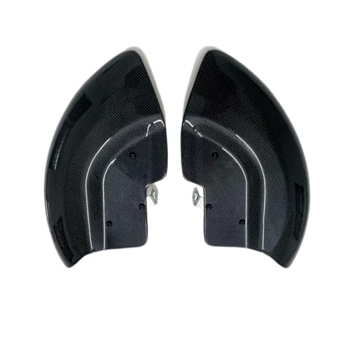 Bremssattel-Luftkühlung Carbon Fiber Fit Für Yamaha R1 R1M Motorrad Modifikation Vorderradbremssattel Wärmeableitung Guide Radabdeckung(Gloss-1set) von RVIFY