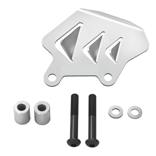 Bremssattel-Luftkühlung Hinten Bremssattel Schutz Abdeckung Fit Für BMW R1200GS Abenteuer R1250GS Abenteuer R1200R R1200RS R1200RT R1250R R1250RS R1250RT(Silver) von RVIFY