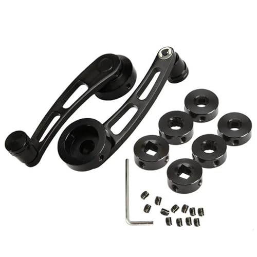 Handkurbel Autofenster 2Pcs Universal Auto Fenster Schaukel Griff Riser Winder Aluminium Legierung Winder Griff Kurbel Riser Kit Universal Ersatz Universal Fensterkurbel Handkurbel Autofenster 2Pcs Universal Auto Fenster Schaukel Griff Riser Winder Aluminium Legierung Winder Griff Kurbel Riser Kit Universal Ersatz Universal Fensterkurbel von RVIFY