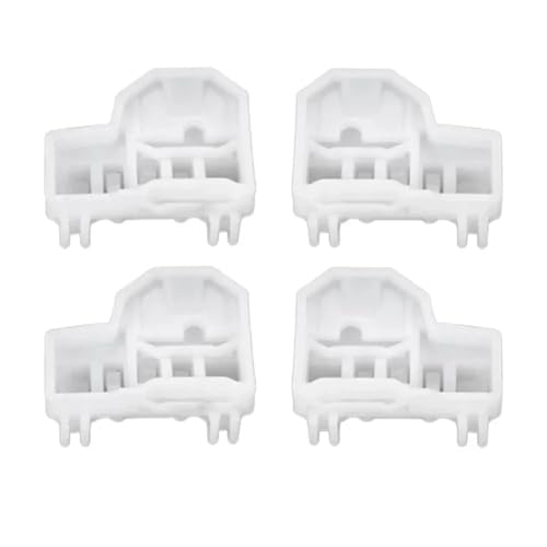 Handkurbel Autofenster 4Pcs Regler Reparatur Kit Glas Halter Clamp Fit Für Passat 1996-2005 Motoren Auto Teile Universal Fensterkurbel von RVIFY