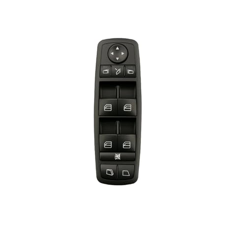Handkurbel Autofenster Autoteil-Zubehör, vorne Links, elektronische Fensterheber-Taste, passend für Benz GL ML R W164 W251 Universal Fensterkurbel(Model D) von RVIFY