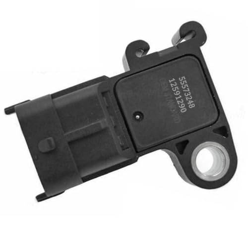 Manifold Absolute KARTE Sensor Ansaugluft Ladedruck Sender Fit Für OPEL SIGNUM VECTRA C GTS 1,6 1,8 12591290(X1 Sensor Only) von RVIFY