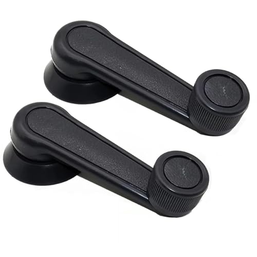 RVIFY Handkurbel Autofenster 1/2/4 stücke Fit Für Hyundai Accent Sonata Santafe Veloster Genesis Azera Fenster Verbindung Wickler Griff Kurbel Fenster Griff Universal Fensterkurbel(2PCS) von RVIFY