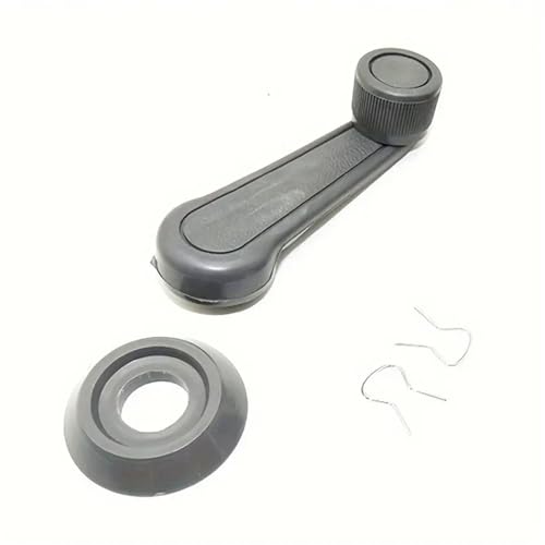 RVIFY Handkurbel Autofenster 1 Stück, angepasst an Autogriff, Türfensterheber, Handkurbelgriff, allgemeine Autoteile Universal Fensterkurbel(Gray) von RVIFY