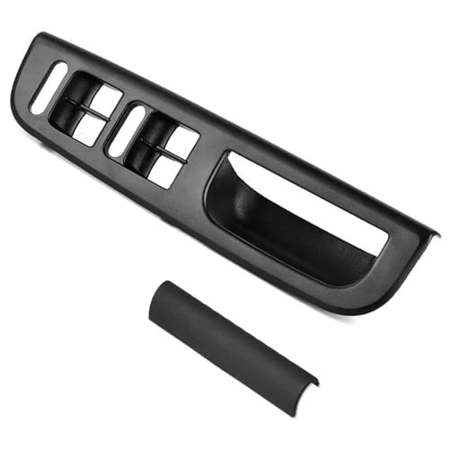 RVIFY Handkurbel Autofenster Linke Vordertür Fenster Glas Lift-Taste Control Switch Panel Türgriff Abdeckung Fit Für Golf 4 Jetta MK4 Bora 1998-2004 Universal Fensterkurbel von RVIFY