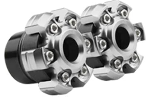 RVIFY Stoßdämpfer Motorrad Vorne Hinten Gabel Schutz Modifikation Universal Zubehör Persönlichkeit Stoßdämpfer Anti-Fallen Block Motorräder Stoßdämpfer(Silver) von RVIFY