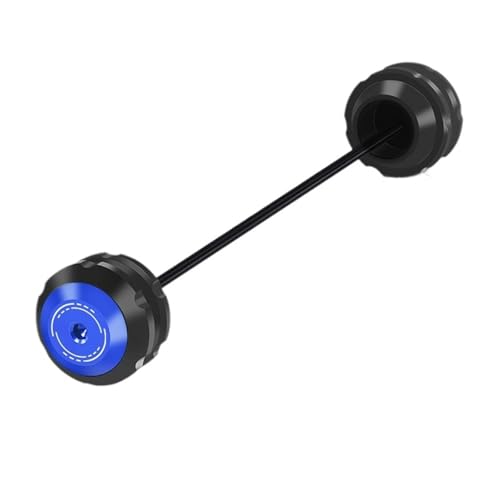 RVIFY Stoßdämpfer Vorderachse Gabel Crash Slider Cap Fit Für F800R F800S F800ST F800GT K1300R K1300S K1300GT Motorrad Rad Protector Pad Motorräder Stoßdämpfer(Front Blue) von RVIFY