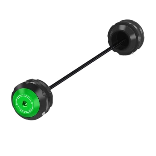RVIFY Stoßdämpfer Vorderachse Gabel Crash Slider Cap Fit Für F800R F800S F800ST F800GT K1300R K1300S K1300GT Motorrad Rad Protector Pad Motorräder Stoßdämpfer(Front Green) von RVIFY