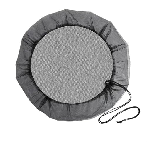 Sieb, Erdsieb Outdoor Mesh Abdeckung Netting für Regentonnen PE Wasser Sammlung Eimer Tank Regen Ernte Werkzeug Schutz Für Garten Gartensieb(Diameter 60cm) von RVIFY