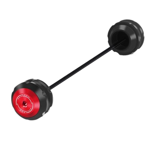 Stoßdämpfer Vorderachse Gabel Crash Slider Cap Fit Für F800R F800S F800ST F800GT K1300R K1300S K1300GT Motorrad Rad Protector Pad Motorräder Stoßdämpfer(Front Red) von RVIFY