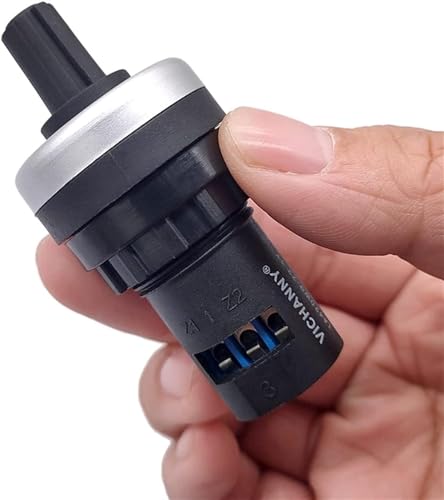 Einstellbarer Widerstand, Potentiometer 1K/2K/5K/10K Ohm Frequenzumsetzer Spezielles Potentiometer zur Drehzahlregelung mit variabler Frequenz Potentiometer Elektronisches Bauteil(10K) von RVJCMCDC