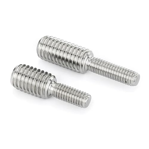 Reduzierschraube mit Außengewinde, 5 STÜCKE M4-M20-Konvertierungsschraube Edelstahl Metrisches Gewinde Doppelendkonverter-Reduzierschraube for Kameraadapter(M3x6M5x6)(M4x10M5x10) von RVJCMCDC