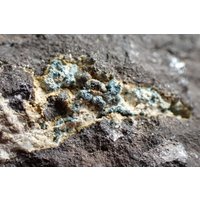 Symplesit + Proustit Perimorphosen Nach Silber Auf Matrix Aus Jachymov, Tschechien von RVMinerals