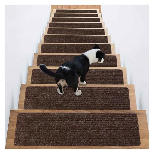 RVOWTAGL Antirutsch Treppe, 15er-Packung 20 x 76 cm Anti Rutsch Treppe, Wiederverwendbar Treppenstufen Matten Streifen für Fliesen Treppen, Glastreppen RVOWTAGL Antirutsch Treppe, 15er-Packung 20 x 76 cm Anti Rutsch Treppe, Wiederverwendbar Treppenstufen Matten Streifen für Fliesen Treppen, Glastreppen von RVOWTAGL