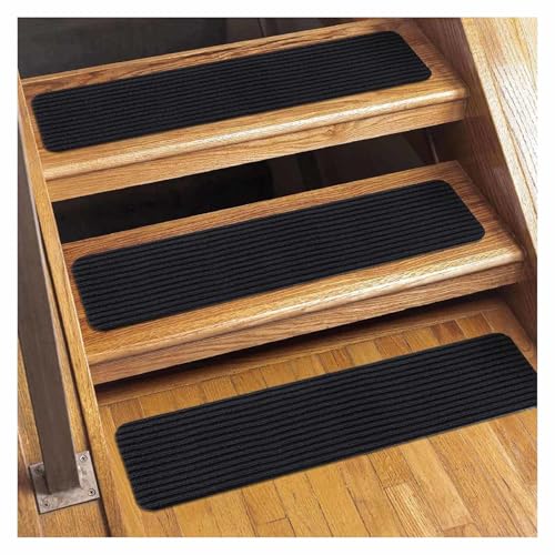 RVOWTAGL Stufenteppich, 15er-Packung 20 x 76 cm Treppenstufen Antirutsch, Wiederverwendbar Stufenbelag Für Treppen Innen für Fliesen Treppen, Glastreppen RVOWTAGL Stufenteppich, 15er-Packung 20 x 76 cm Treppenstufen Antirutsch, Wiederverwendbar Stufenbelag Für Treppen Innen für Fliesen Treppen, Glastreppen von RVOWTAGL