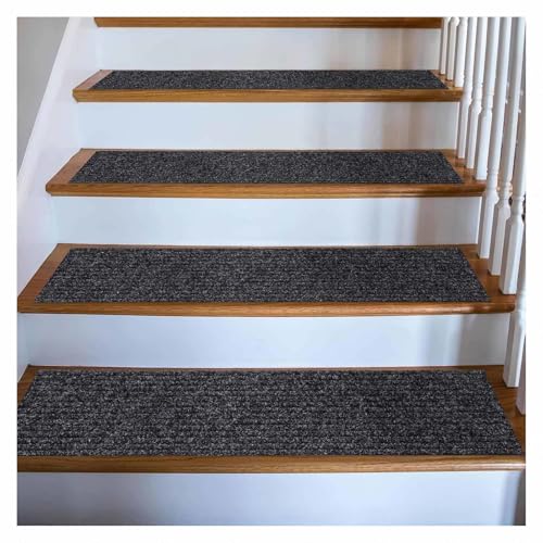 RVOWTAGL Teppich Treppenstufen, 15er-Packung 20 x 76 cm Treppenstufen, Zufalls Schnitt Stufenbelag Für Treppen Innen für Treppen, Garagen, Terrassen RVOWTAGL Teppich Treppenstufen, 15er-Packung 20 x 76 cm Treppenstufen, Zufalls Schnitt Stufenbelag Für Treppen Innen für Treppen, Garagen, Terrassen von RVOWTAGL